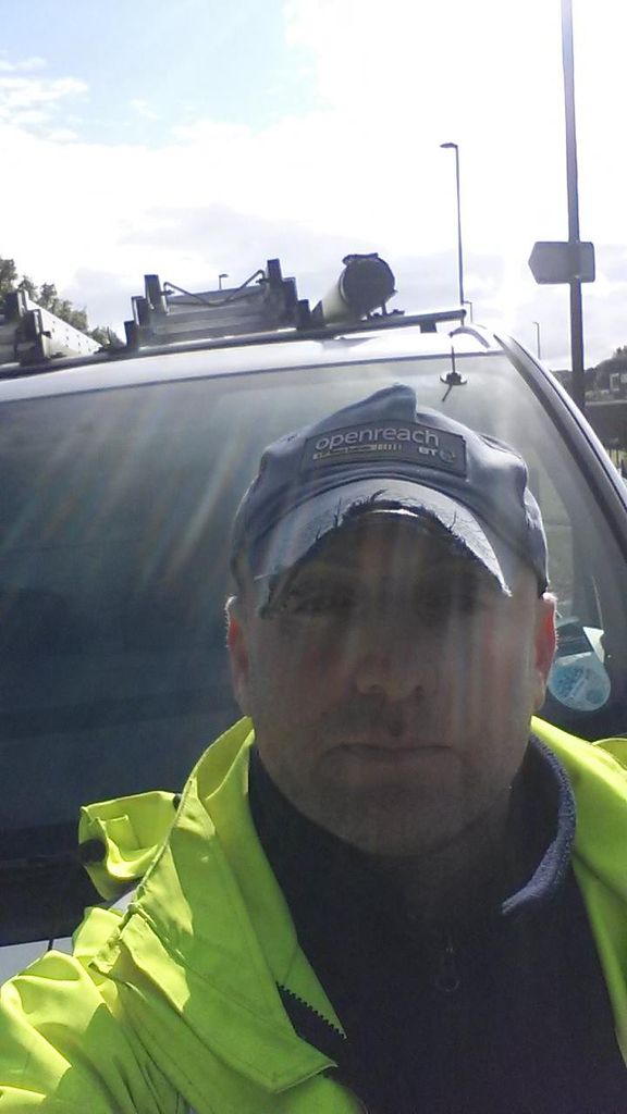 Shaun Ramsay at work