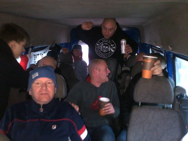 Stanley Burn with North East EDL Teesside Division