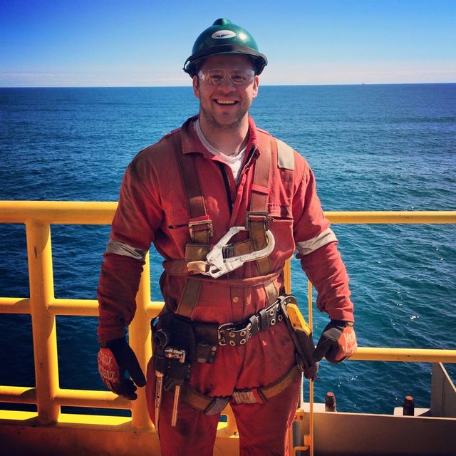 Steven Mctaggart at work