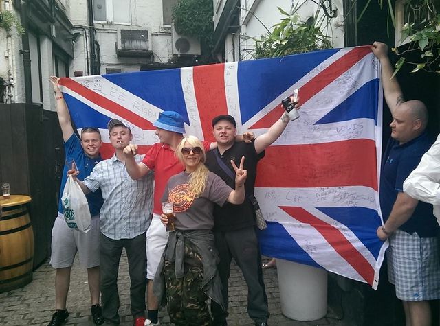 Terry Allin - North East EDL meet and greet