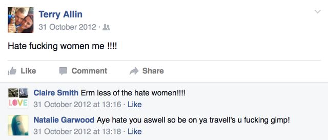 Terry Allin hate for women but gets put in his place by his friends