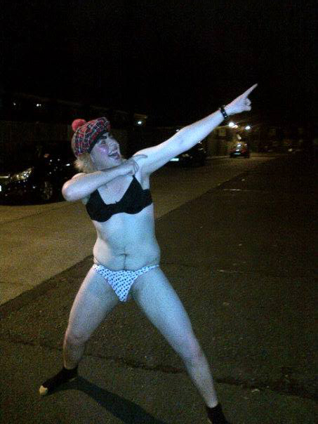 Embarrassing photo of Terry Allin