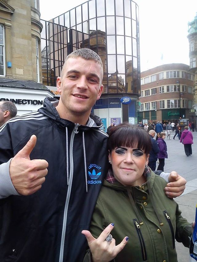 Tommy Allan with Ashley Lambert - NEI