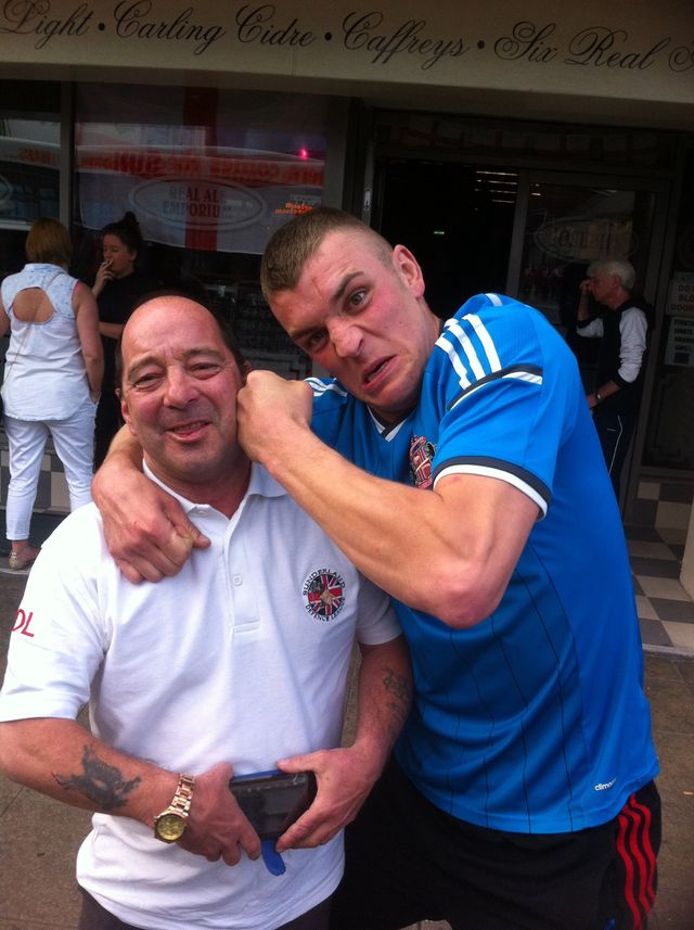 Tommy Allan with Harry Fisken - NEI