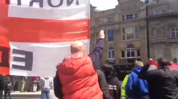 EDL Nazis - They love their Hitler!