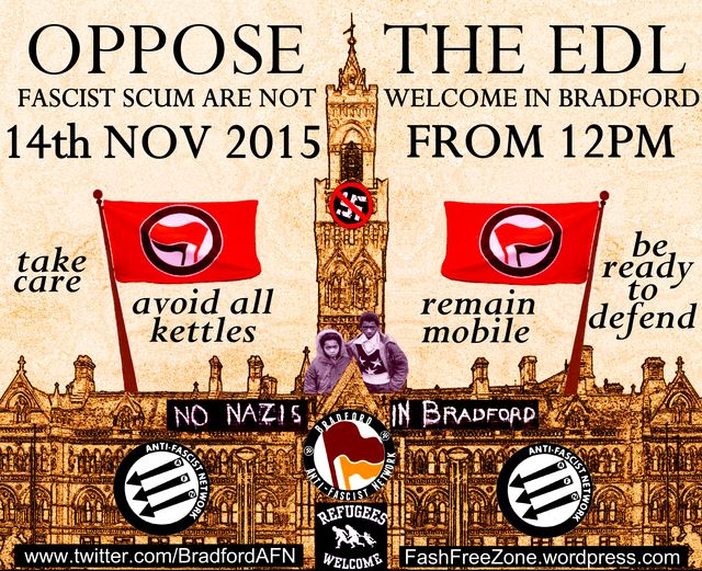 Oppose The EDL in Bradford