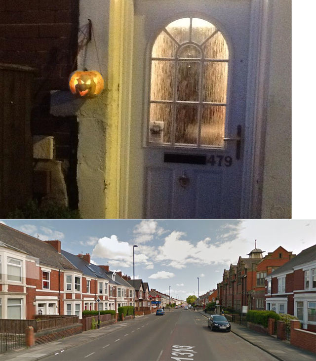 Paul Barton and Victoria Armstrong's house and street