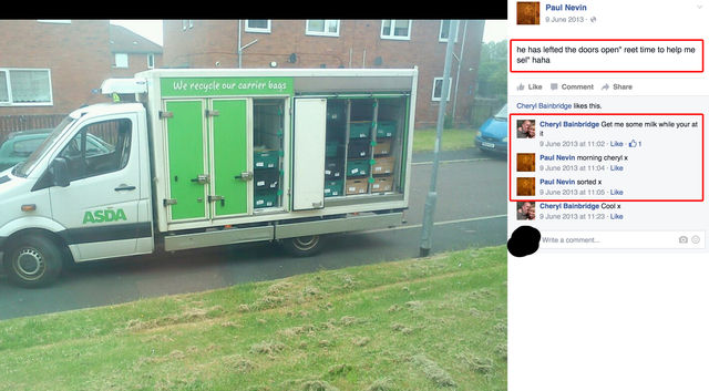 Paul Nevin's act of theft