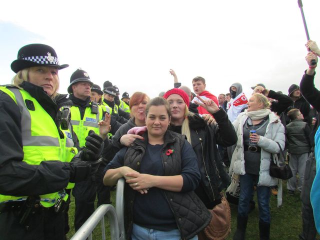 Mandy Ayre - North East EDL - Shotton