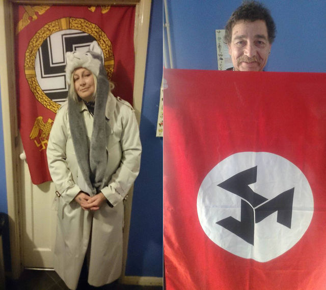 Rachel Wolff and Bodo Wolff - Nazi symbolism