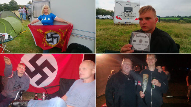 Rachel Wolff and NA Alfie Brooks at ISD memorial