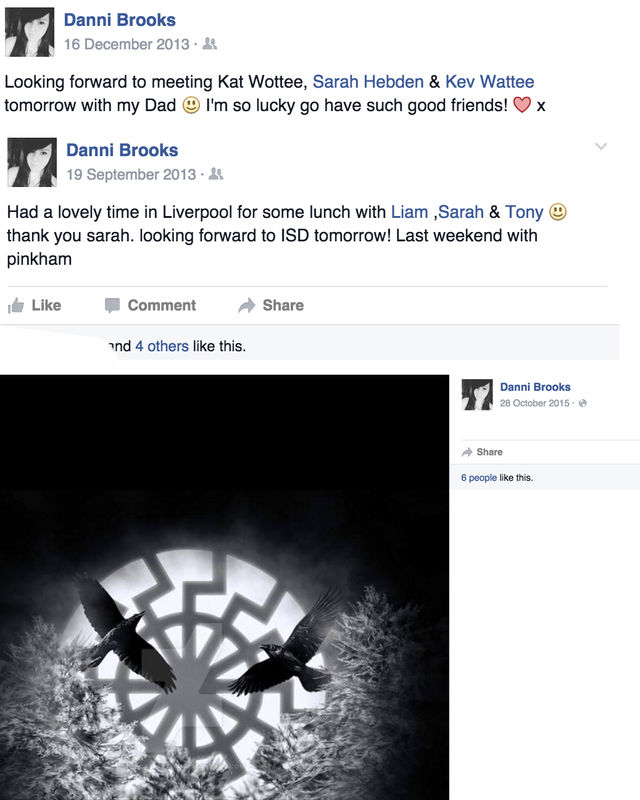 Danielle Brooks support for ISD and National Socialism