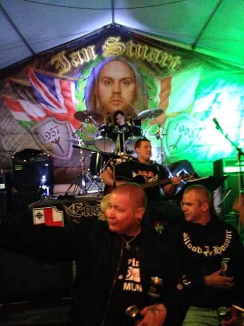 Danielle Brooks drumming at ISD memorial 2015