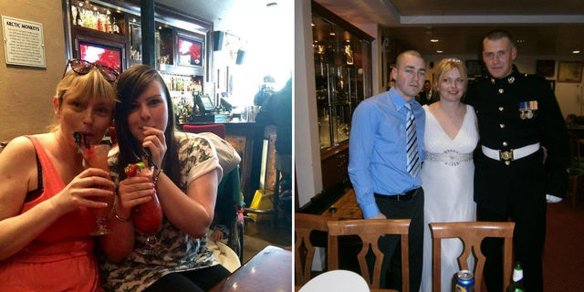 Sarah Hebden with fascist Liam Pinkham and National Action member Danielle Brook