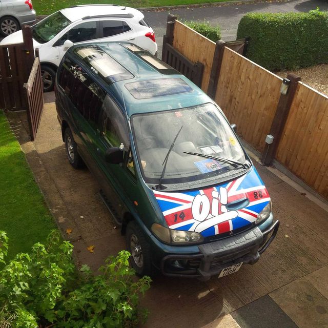 David Kirby's 14/88 "Oi!" Union Jack van