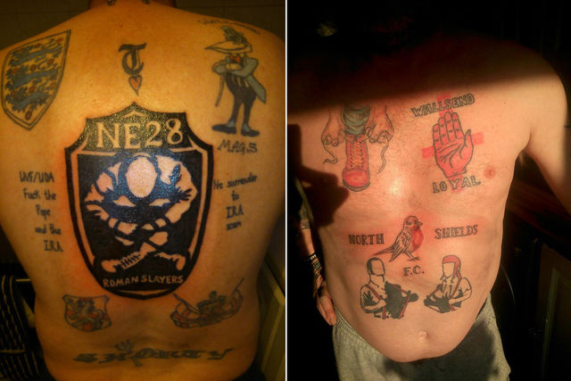 Gary Short Loyalists Tattoos