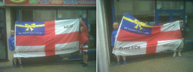 Gary Short with John Bramble - Tyneside Infidels