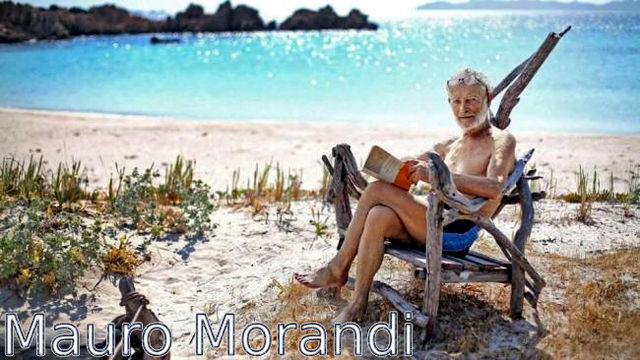 Mauro Morandi, the angel (guardian) of the island of Budelli.